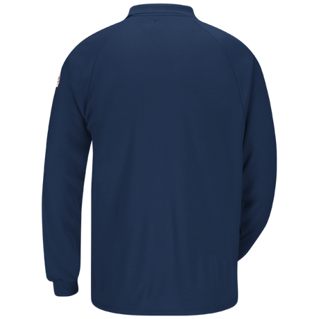 Bulwark Polo Shirt SMP2NV FR Arc Resistant Cat 2 Rating Navy