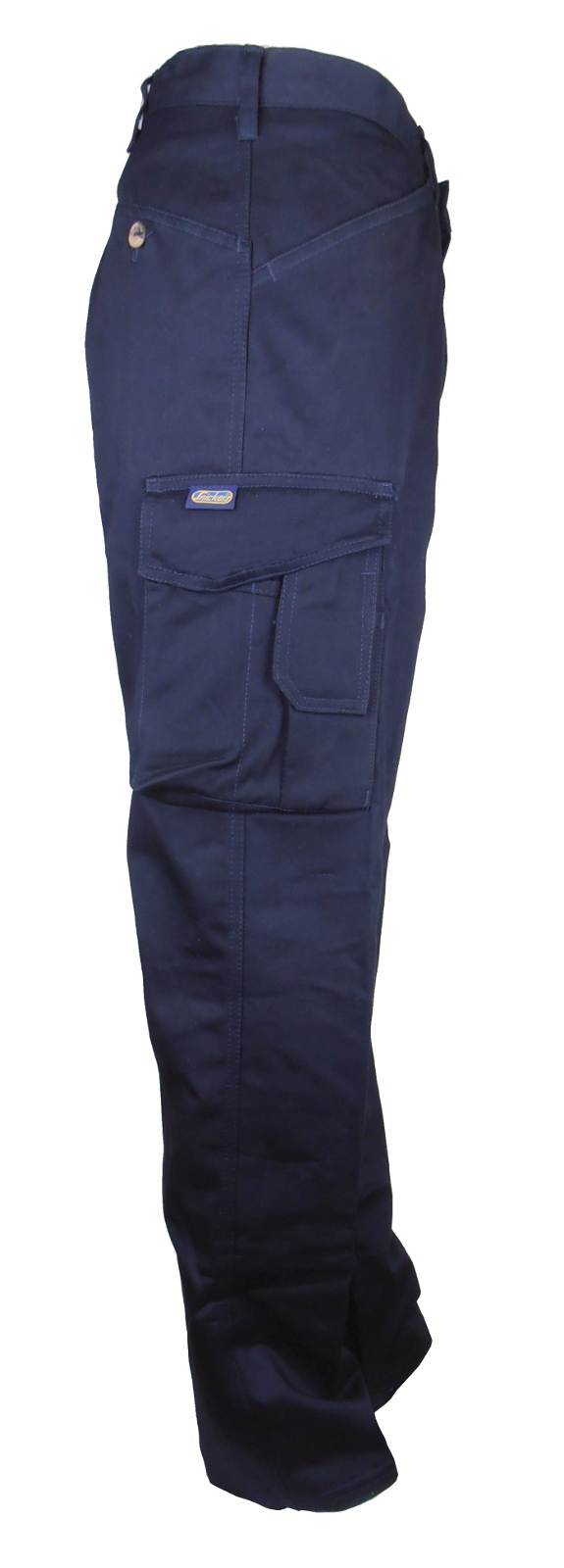 Snickers 5815 Cargo Pockets Straight Legs Navy Chino Work Trousers
