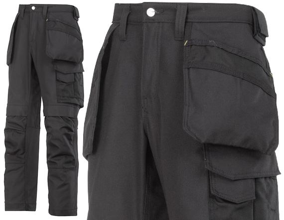 Snickers Workwear 5234 Trousers - Black Size 39''