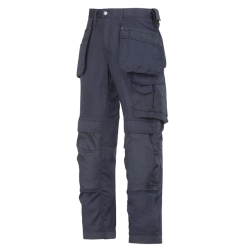 Snickers Workwear 3211 CoolTwill KneeGuard Holster Trousers Navy