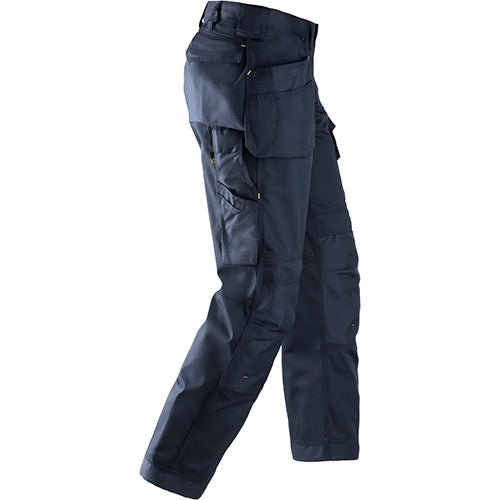 Snickers Workwear 3211 CoolTwill KneeGuard Holster Trousers Navy