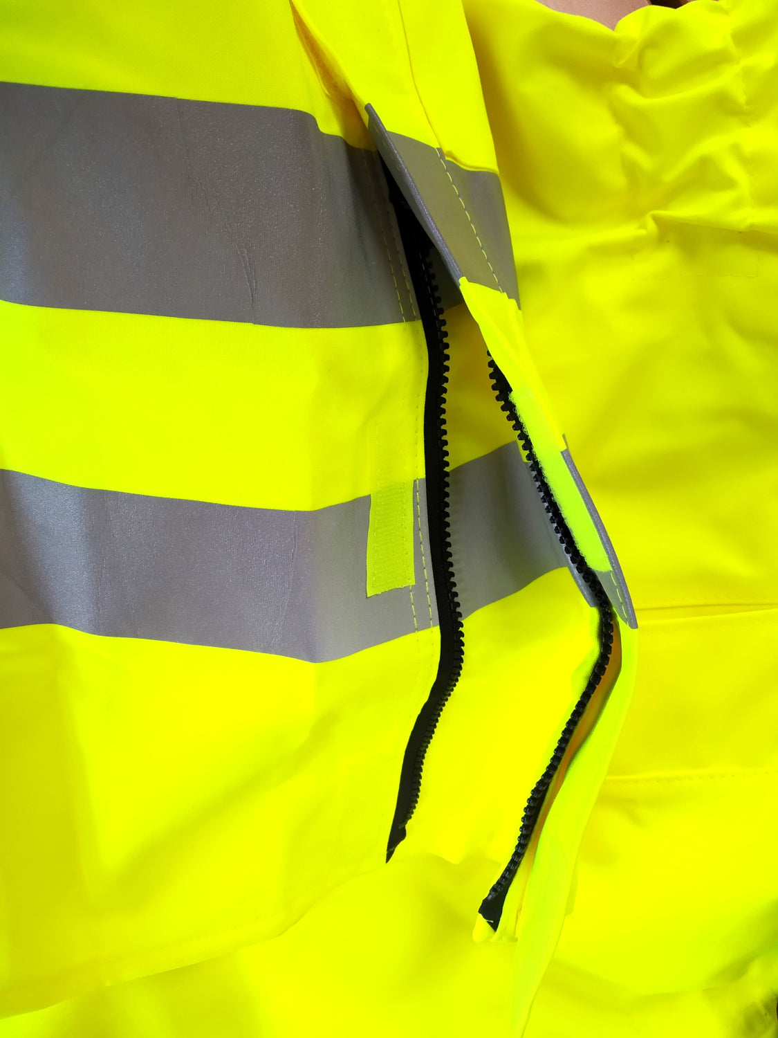 Gore-Tex Over Trousers With Braces Waterproof High Visibility Yellow