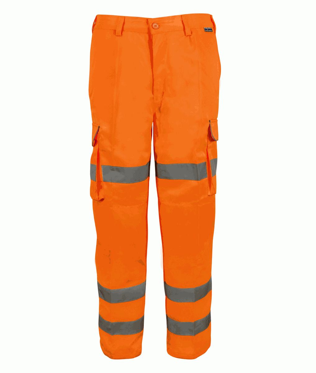 Orbit International PCOCT3R Zeus Railway Hi Vis Cargo Trousers North