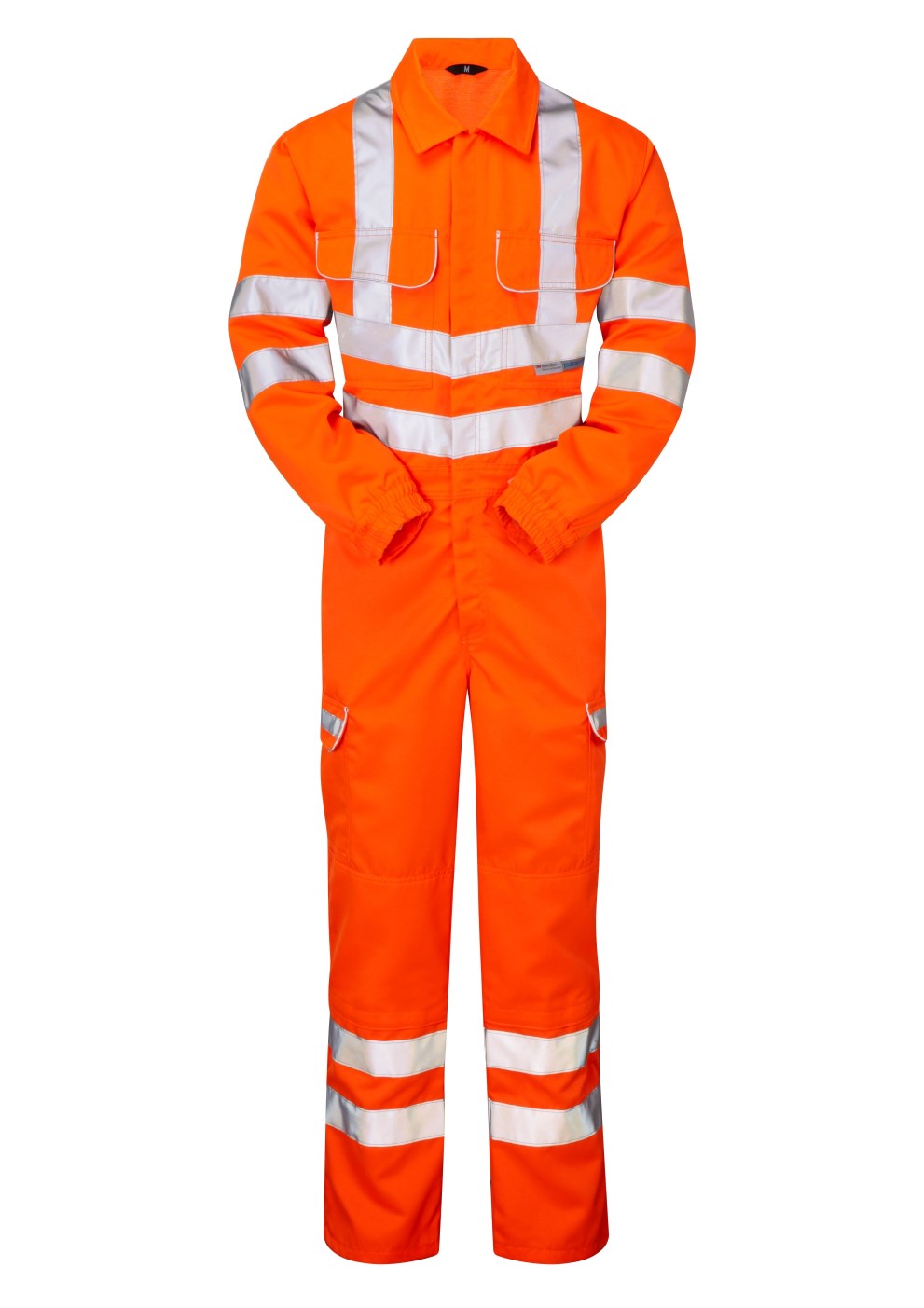 PULSAR Pulsarail PR339 Rail Spec Overall PolyCotton Combat Coverall Hi-Vis Orange