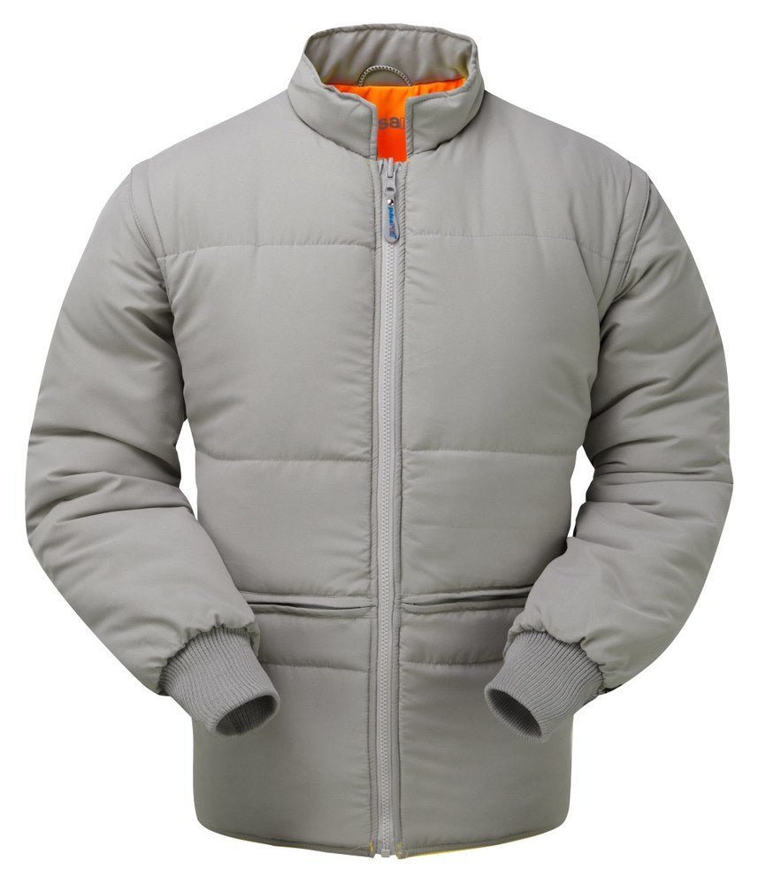 PULSAR Pulsarail PR498 Rail Spec Hi-Vis Orange Interactive Body Warmer