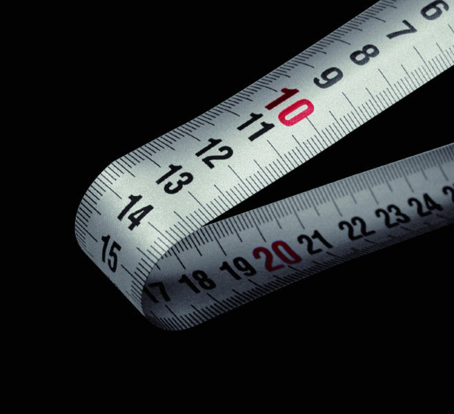 Bahco 8 Metre Pocket Measuring Tape Stainless Steel