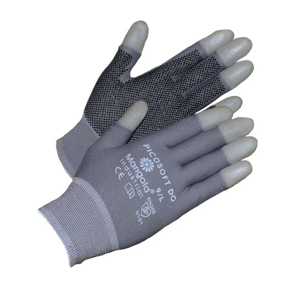 Ansell Picosoft DG Work Gloves PVC Dots 12 Pairs Size 8