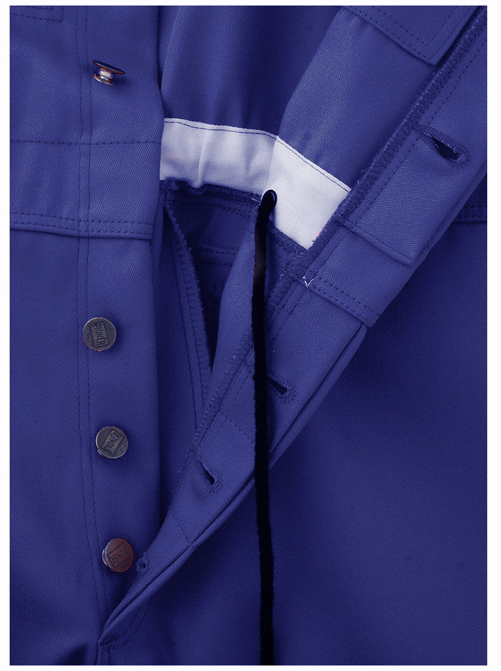 Pioner Weldmaster FR Coverall Arc Sparks Flame Resistant Cotton Navy