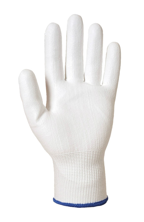 Portwest A620 Work Gloves Cut Resistant Level-3 PU Palm White