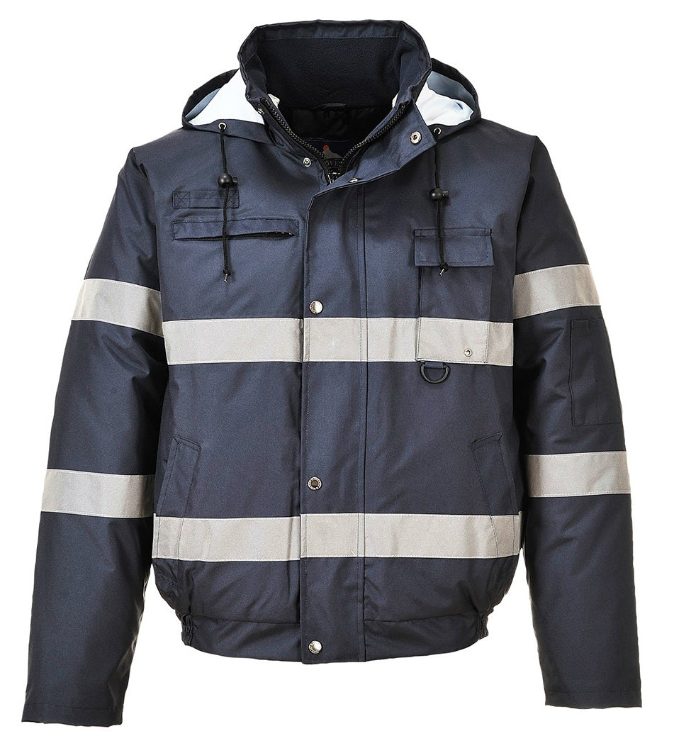 Portwest Iona Lite S434 Oxford Polyester PU Waterproof Bomber Jacket