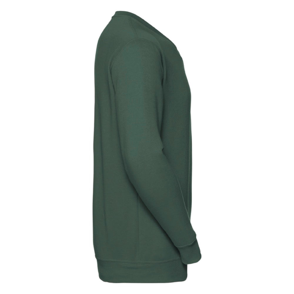Russell 272M Men V-Neck Sweatshirt Polycotton Bottle Green, Size - Large