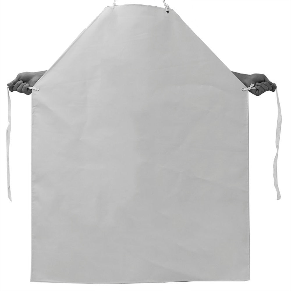 Rushall Heavyweight Rubber Apron 42" x 36" White
