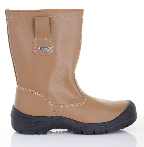 Beeswift Click RBLSSC Lined Leather Safety Rigger Boot