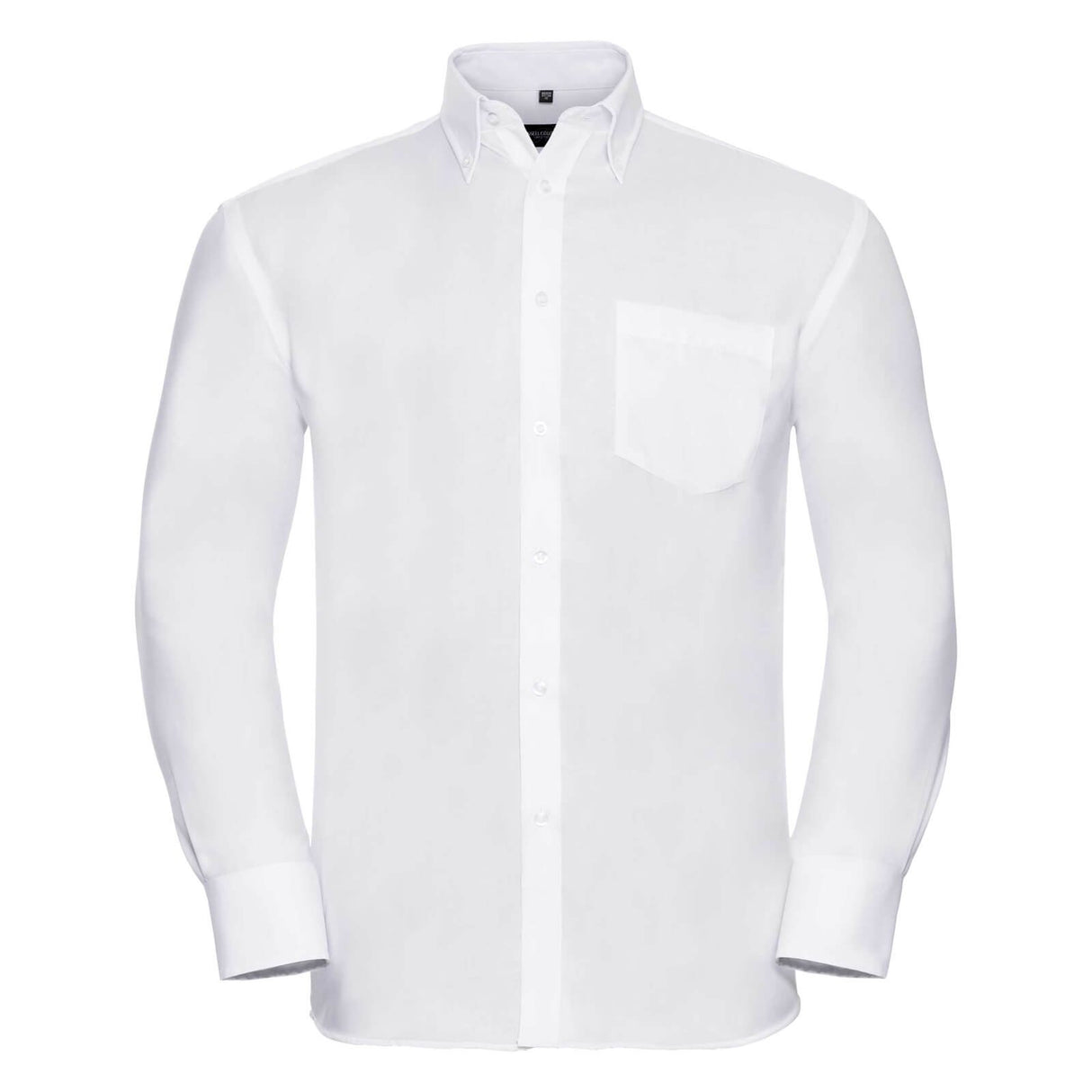Russell Collection 956M Ultimate Men Shirt Long Sleeve Non-Iron  White