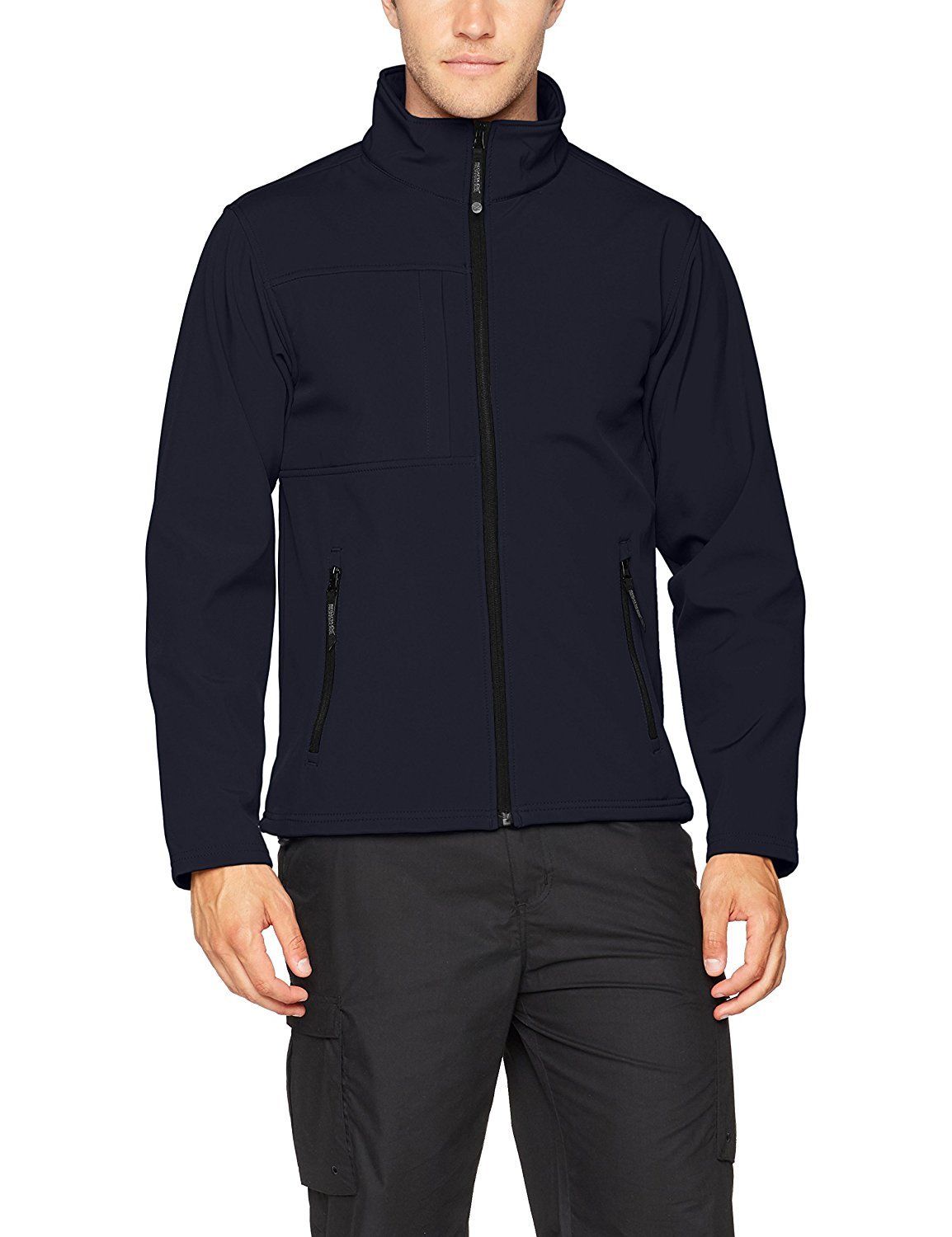Regatta TRA688 Octogon 3-Layer Softshell Jacket Black