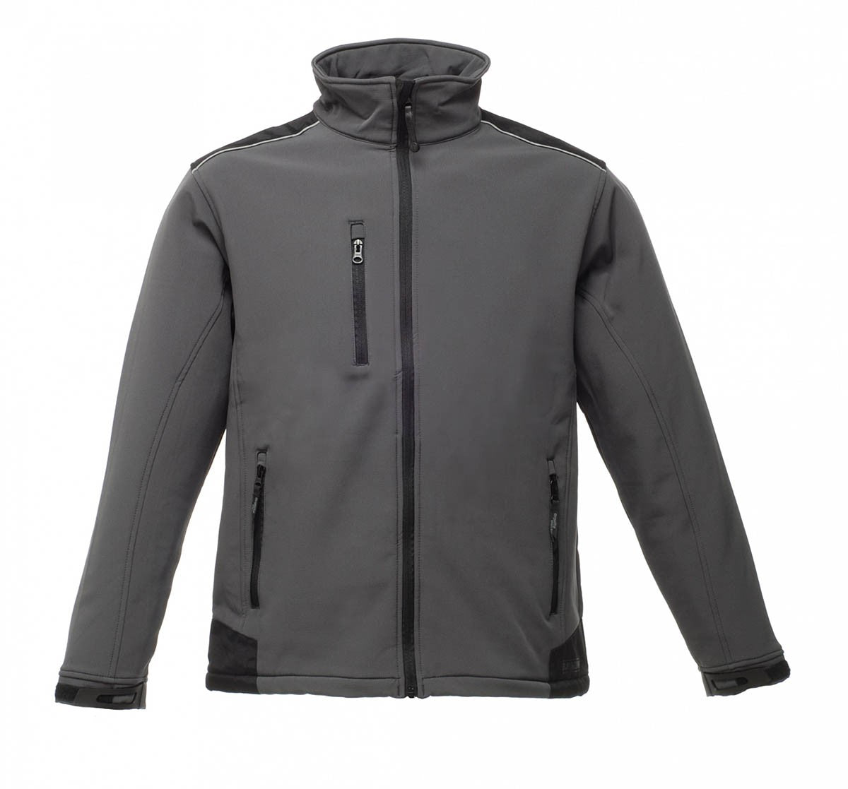 Regatta TRA651 Water Repellent Sandstorm Softshell Jacket - Seal Grey