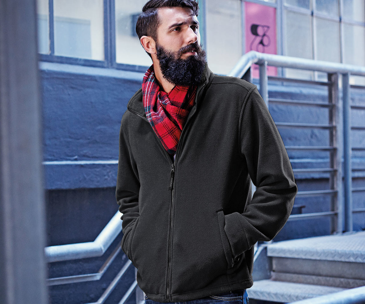 Regatta TRF570 Classic 200 Series Symmetry Fleece Jacket Black