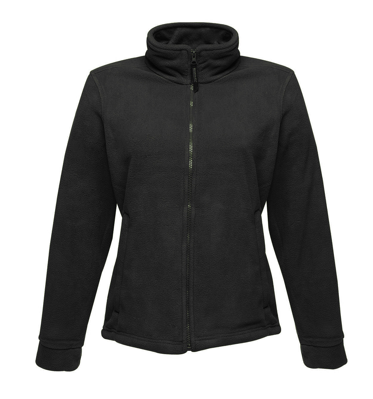 Regatta Thor 300 Professional TRF584 Womens Black Full Zip Fleece North Sea Workwear