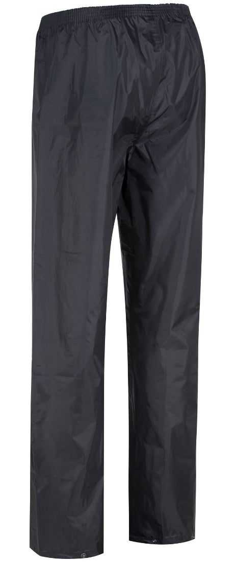 Regatta W308 Stormbreak Waterproof Polyester Black Overtrouser