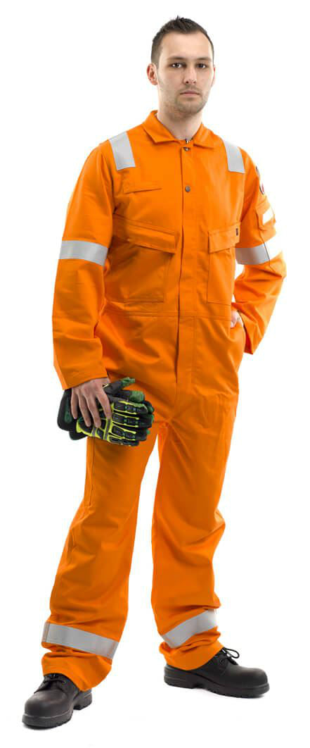 Roots RO13090LW Flamebuster Lightweight 250gm Fire Resistant Work FR Coverall