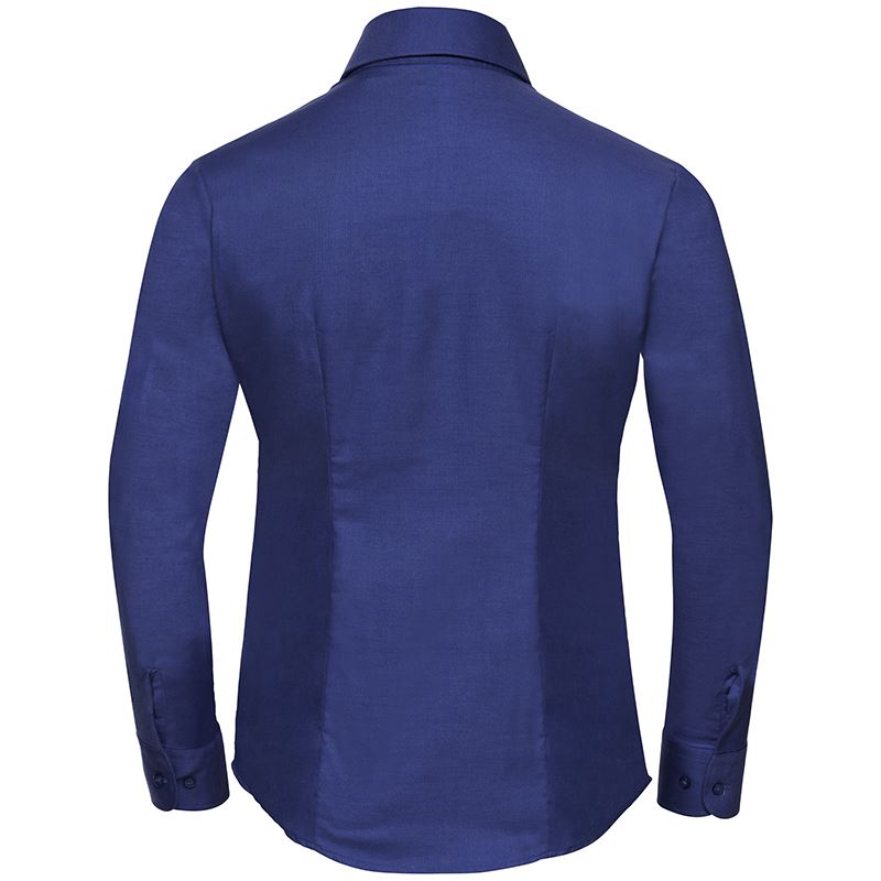Russell Collection J932F Long Sleeve Easy Care Ladies Oxford Shirt