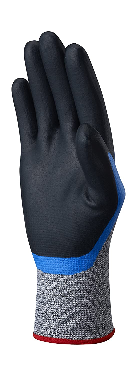 Showa S-TEX 376 Double Dipped Nitrile Work Gloves Cut 4 Resistant