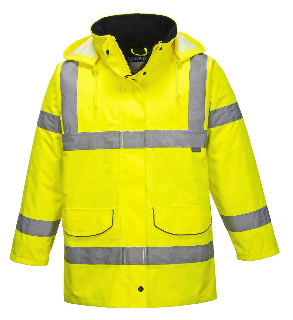 Portwest S360 Waterproof Breathable Parka Ladies Hi Vis Yellow