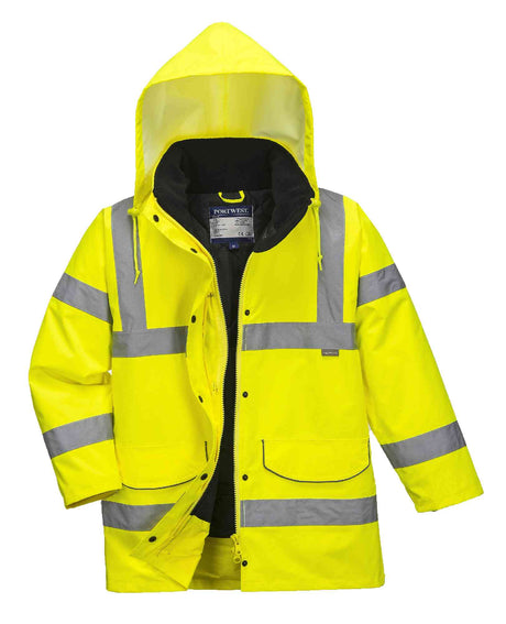 Portwest S360 Waterproof Breathable Parka Ladies Hi Vis Yellow