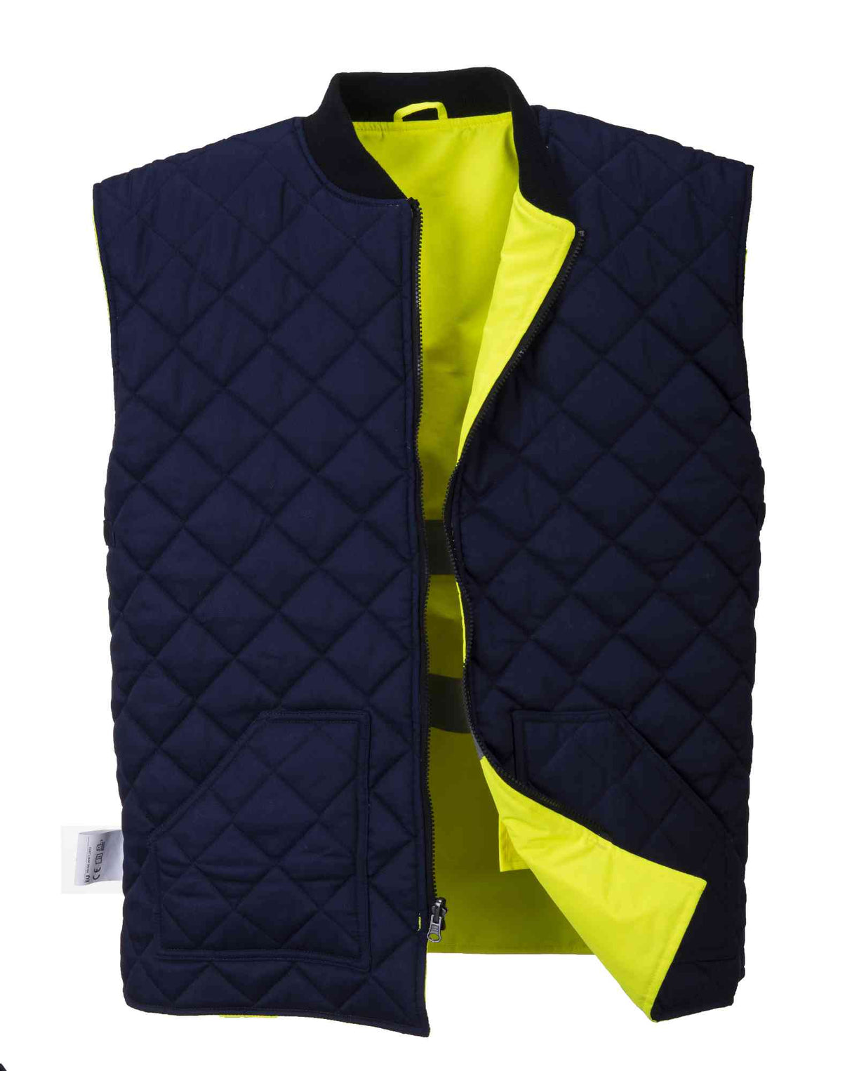 Portwest S471 Hi Vis 4-in-1 Traffic Jacket & Bodywarmer Waterproof Yellow