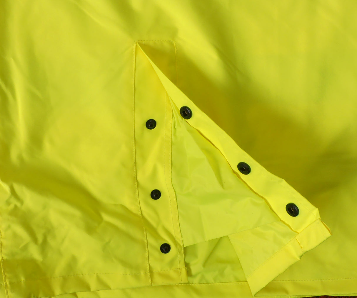 Dickies SA22028 5 in 1 Rain Work Jacket Hi Vis Yellow Size XL