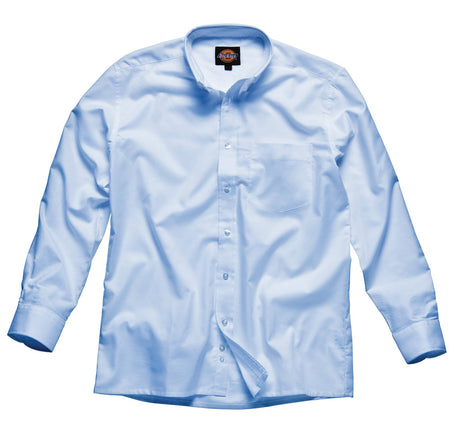 Dickies SH64200 Men's Oxford Weave Long Sleeve Shirt Pale Blue