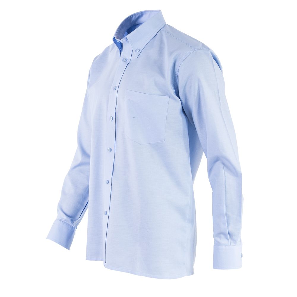 Dickies SH64200 Men's Oxford Weave Long Sleeve Shirt Pale Blue