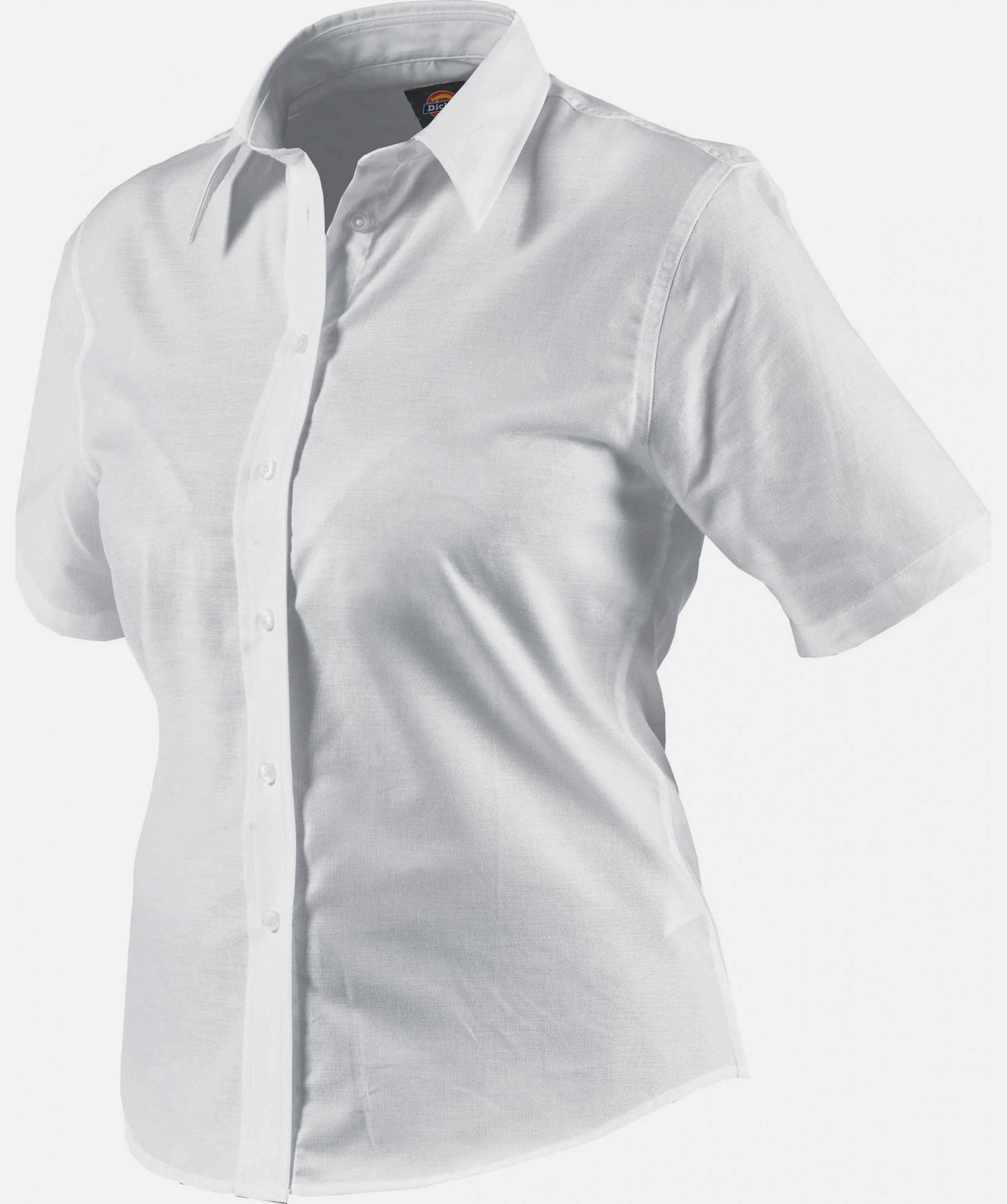 Dickies SH64350 Ladies Short Sleeve Oxford Shirt White