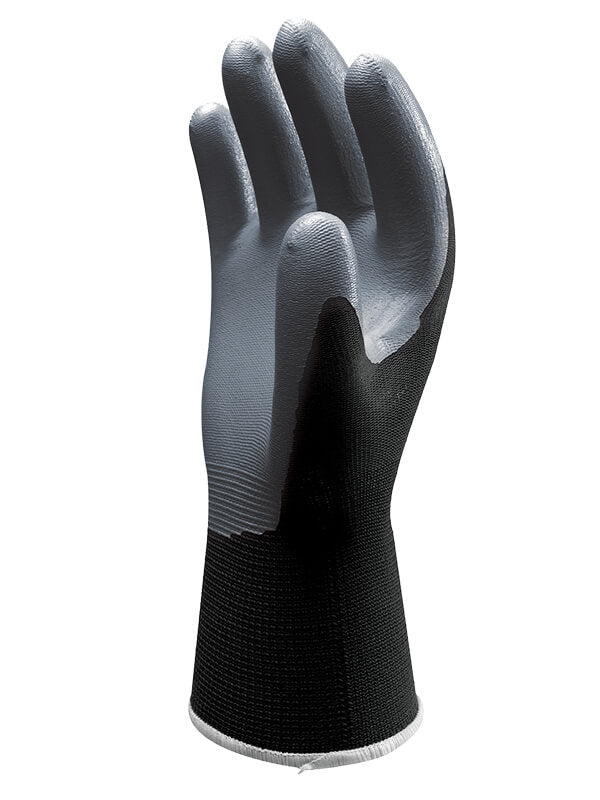 Showa 370 Atlas Nitrile Palm Coating Hand Protection Assembly Grip Gloves, Size - Large