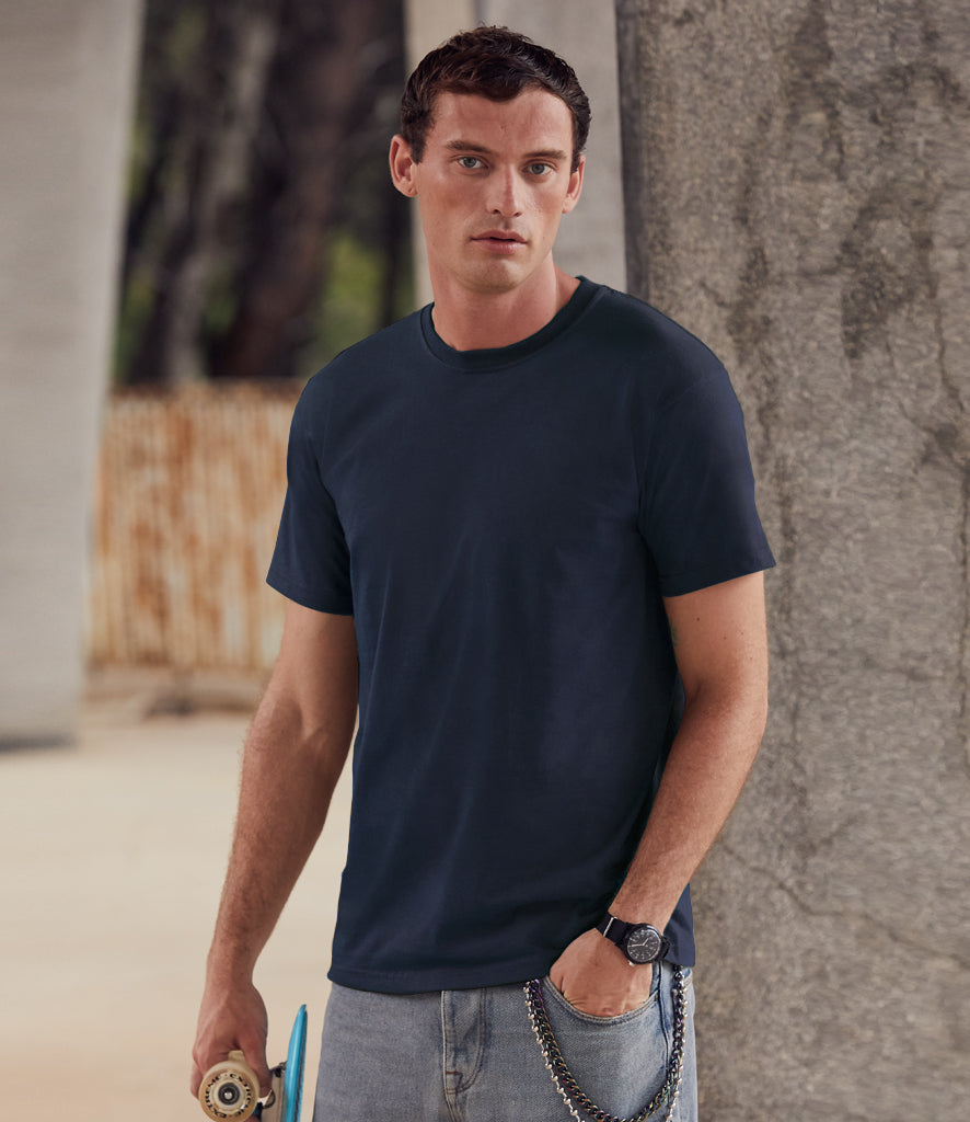 Fruit of the Loom SS10 Super Premium T-Shirt Navy Size L