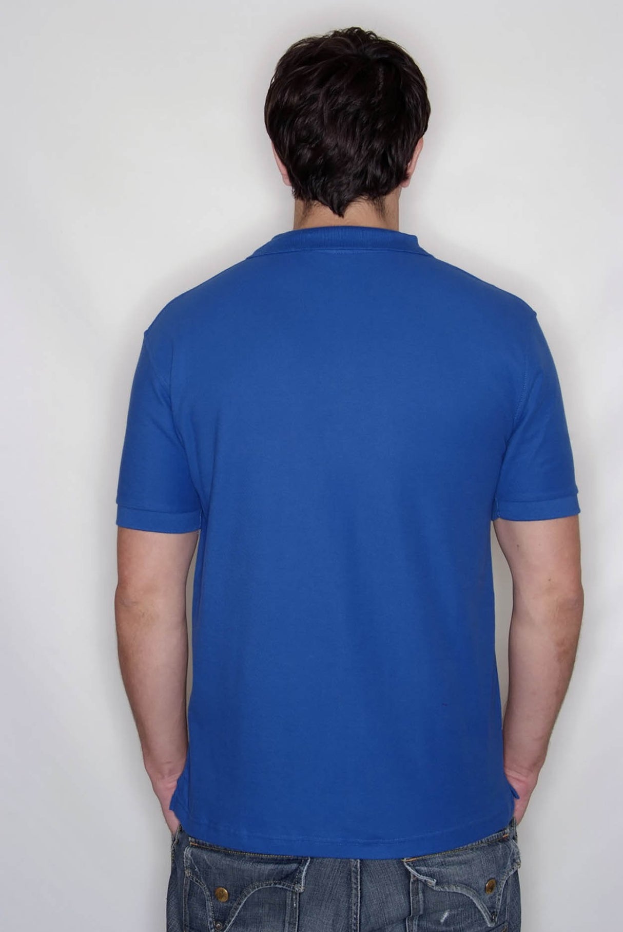 Fruit of The Loom SS5 Premium Men Polo Shirt Royal Blue Size L