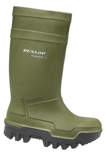 Dunlop Purofort Thermo Plus C662933 Safety S5 CI SRC Wellington - Green