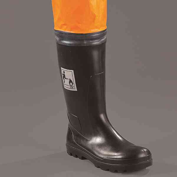 Ansell K72204430 Nitrile Rubber Firemen's Wellington Boots
