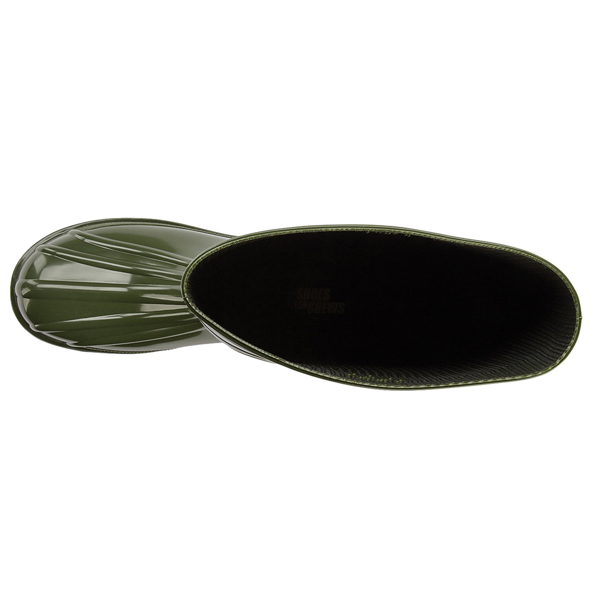 Shoes for Crews Anti-Bacterial Steel Toe Guardian Safety Wellington - Green
