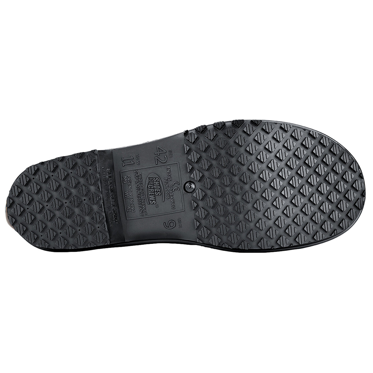 Shoes for Crews Anti-Bacterial Steel Toe Guardian Safety Wellington - Green