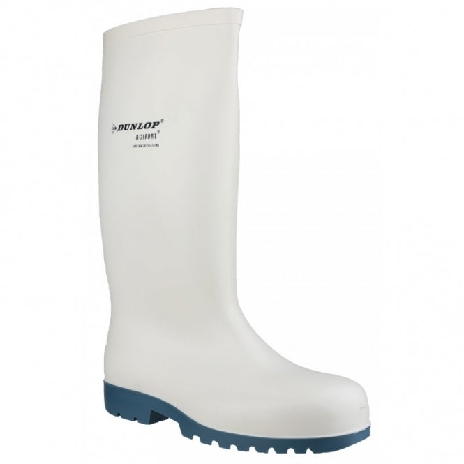 Dunlop Acifort A681331 SB SRA Safety Wellington Boot White - Size UK8