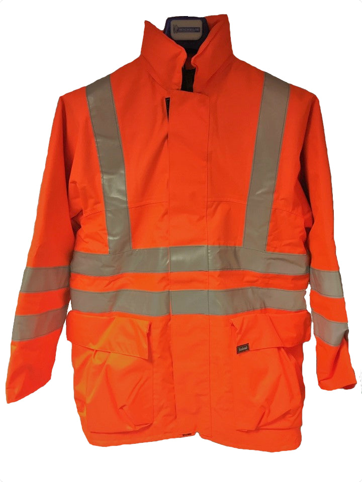 Seahawk Apparel 221 Fire Retardant Lined Hi-Vis Parka Jacket