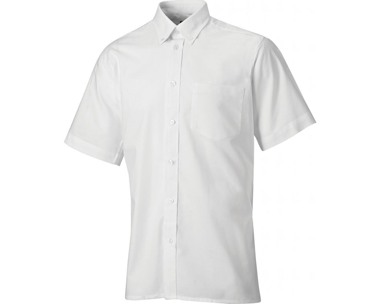 Dickies SH64250 Men's Oxford Weave Short Sleeve Shirt Collar Size 15"