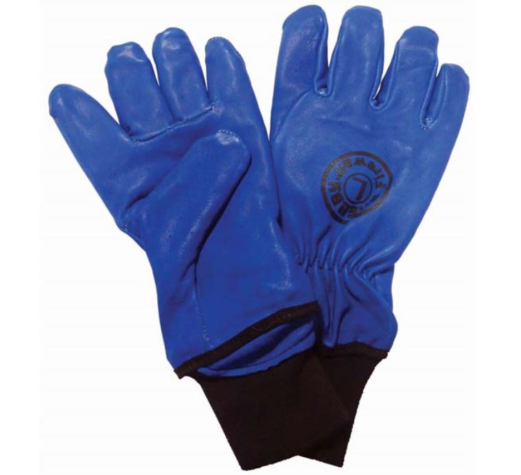 Shelby Firewall 5231 Structural Fire Fighting Blue Gloves Size 7