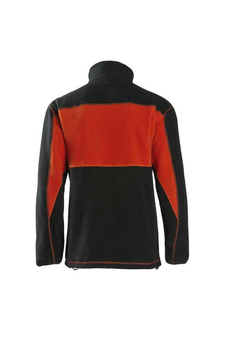 Sioen 611Z Durango Two Tone Outdoor Workwear Black Work Fleece Jacket, Size - Large