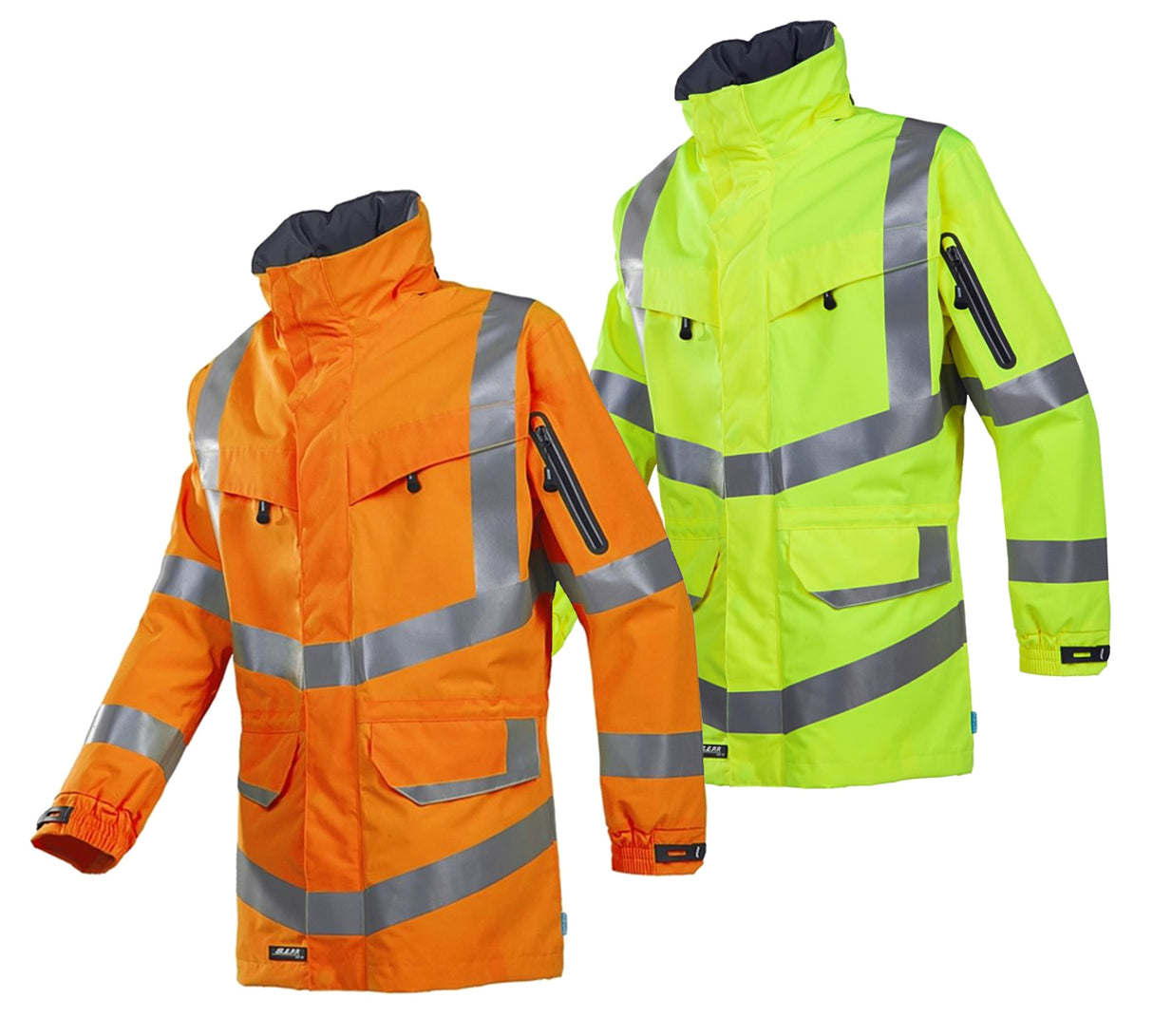Sioen 703Z Mildura Waterproof Windproof Highly breathable Hi Vis Rain Jacket
