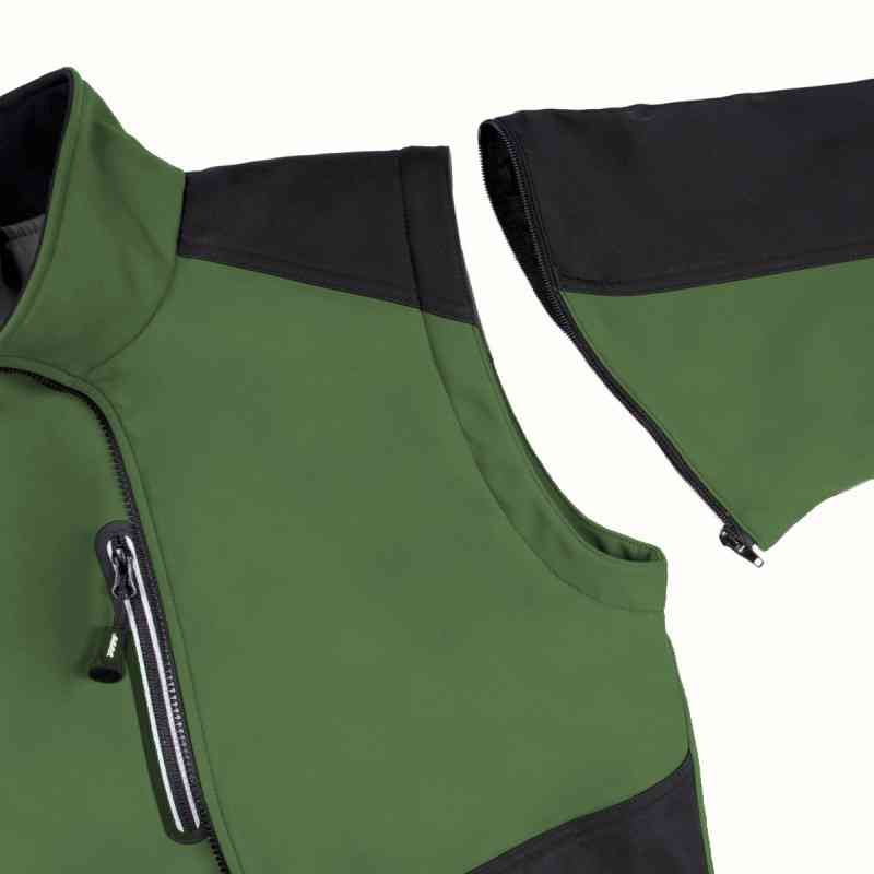 Sioen 624Z Torreon Bonded Softshell Jacket with Detachable Sleeves