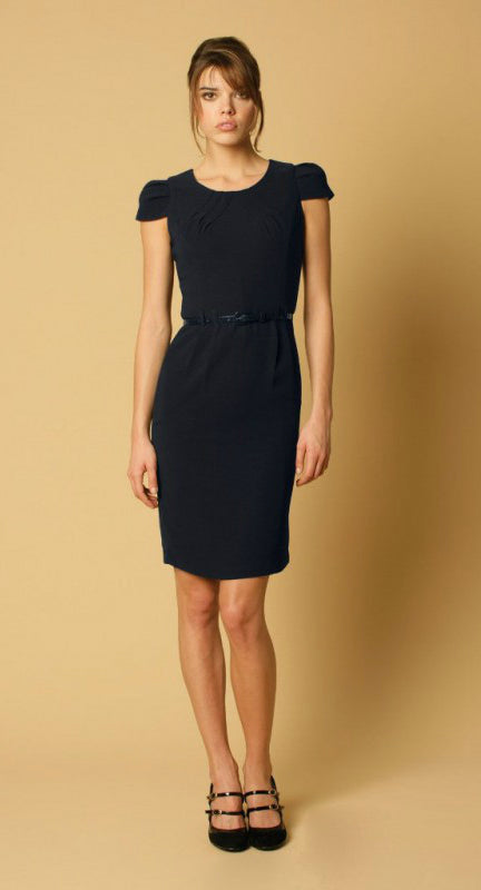 Skopes CorporateWear Gigi WWD251 Navy Shift Women Dress