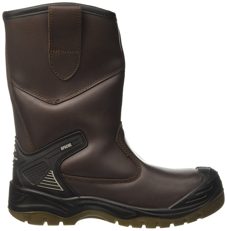 Sterling Apache AP305 Brown Leather S3 Safety Rigger Boots