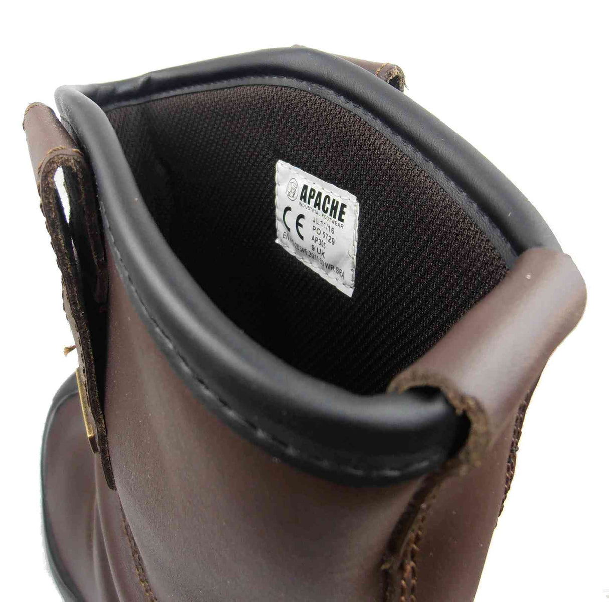Sterling Apache AP305 Brown Leather S3 Safety Rigger Boots